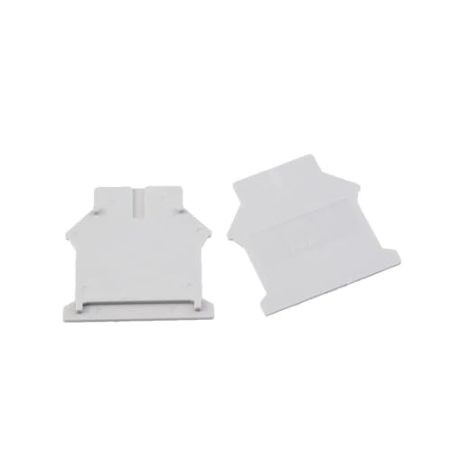 1pc D-UK16 for UK16 Terminal Block Zubehör Ende Abdeckung Platte Din Rail Terminal Blöcke von JXCHSWOU