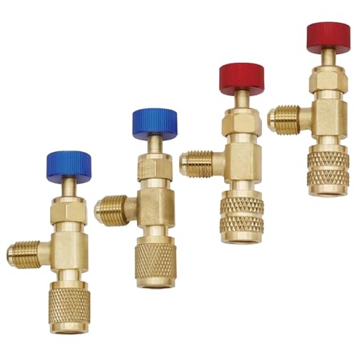 1pc Messing Regelventil Klimaanlage Sicherheitsventil Kompakte Schalter Ball Ventil Messing Einfach Ersatz(R410 Bottom R410) von JXCHSWOU