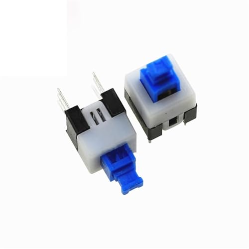 20 stücke 7 * 7mm 6Pin Push-Tactile Micro Schalter Selbst lock Auf/Aus-taste Rast schalter Elektronische(Self-locking) von JXCHSWOU