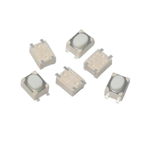 【200-50 STÜCK】 SMT 3x4x2,5 MM 4-poliger taktiler Druckknopf-Mikroschalter G75 Selbstrückstellender Auto-Fernbedienungsschalter(200PCS) von JXCHSWOU