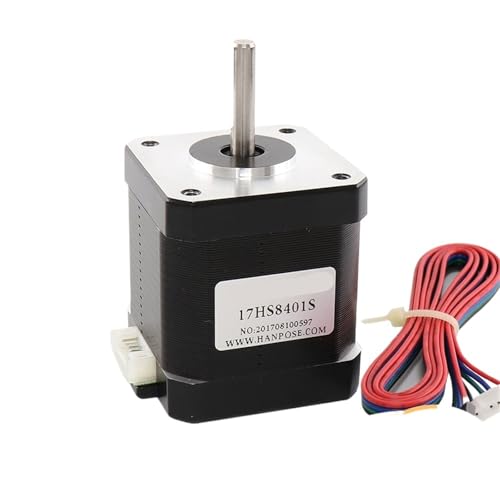 4-Leiter Nema17 Schrittmotor H48mm 78Oz-in 1,8A 17HS8401S-D 2 Phase 1,8 Grad for 3D-Drucker mit Linie von JXCHSWOU
