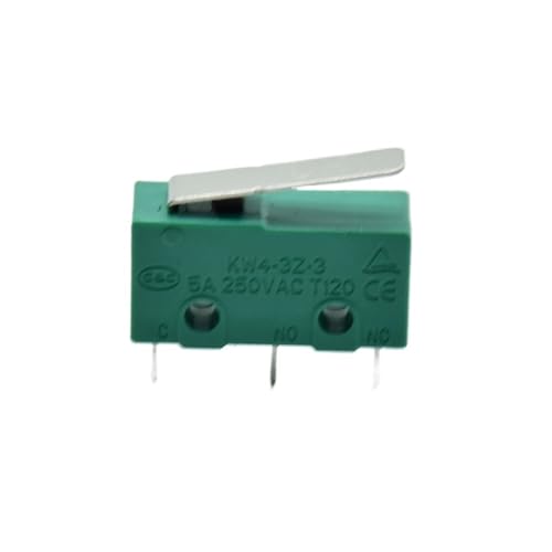 5 STÜCKE Endschalter for 3D-Drucker 3 Pin N/ON/C Micro Endschalter 3D-Drucker Zubehör Grün Endstop(Black) von JXCHSWOU