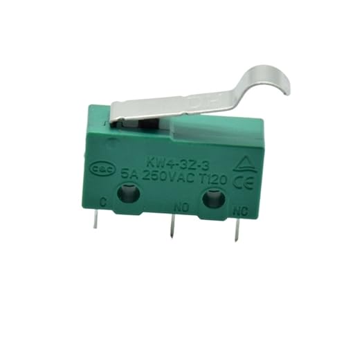 5 STÜCKE Endschalter for 3D-Drucker 3 Pin N/ON/C Micro Endschalter 3D-Drucker Zubehör Grün Endstop(Blue) von JXCHSWOU