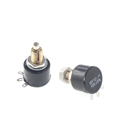 5 Stück WX13-11 100 VDC 1 W Eingangpotentiometer. WX1-4B Eingangpotentiometer mit Verriegelung 1K 2K2 4K7 10K(1.5K Ohm) von JXCHSWOU