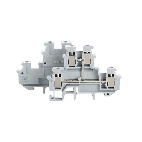 5 Stücke MBKKB-2.5-PV Din Rail Terminal Block Connector Doppelschicht Schraubanschluss Kontaktieren Elektrischer Draht Leiter MBKKB2.5-PV(BLACK) von JXCHSWOU