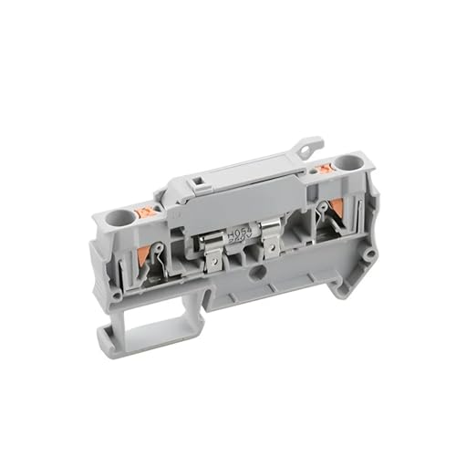 5 Stücke Sicherung Din-schiene Terminal Blöcke PT 4-HESI Grau Stecker Push-In Frühling Terminal Block Stecker Schraubenlose Sicherung Halter(3A) von JXCHSWOU