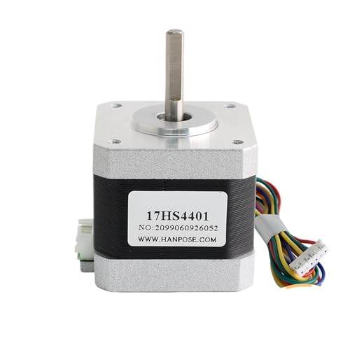 Any Country 4-adriger Nema17-Schrittmotor 42-Motor NEMA17-Motor 42BYGH 40N.CM 1,5A 17HS4401 for 3D-Drucker und CNC(17HS4401 x 3pcs) von JXCHSWOU