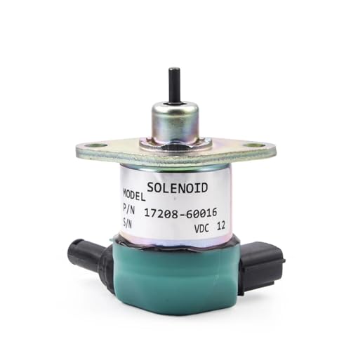 D1005 D1105 D905 Motor Kraftstoff Abschaltung Abschaltung Magnetventil 17208-60016 17208-60015 Generator Stop Magnet DC 12v 24v(12V) von JXCHSWOU