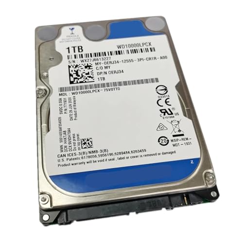 JXCHSWOU 1 pc/2 stücke 80 GB 160 GB 250 GB 320 GB 1 TB 2 TB 4 TB Interne Festplatte Stick Laptop Desktop HDD SATA2 5400-7200 RPM 500 GB 750 GB 2,5(500GBx2Pcs) von JXCHSWOU