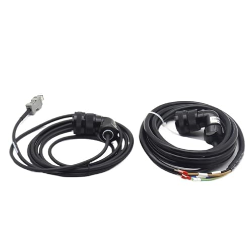JXCHSWOU 1 stück Servomotorkabel Encoderkabel CP-SL-M-03 CP-SL-M-05 CP-SL-M-10 Stromkabel CM-L15B-03 CM-L15B-05(8M) von JXCHSWOU