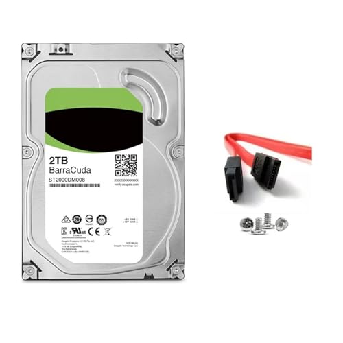 JXCHSWOU 2TB Festplatte HDD Desktop Interne HD 2000GB Festplatte 7200RPM 256M Cache 3,5 Zoll 6Gb/s Cache SATA III for PC Computer von JXCHSWOU