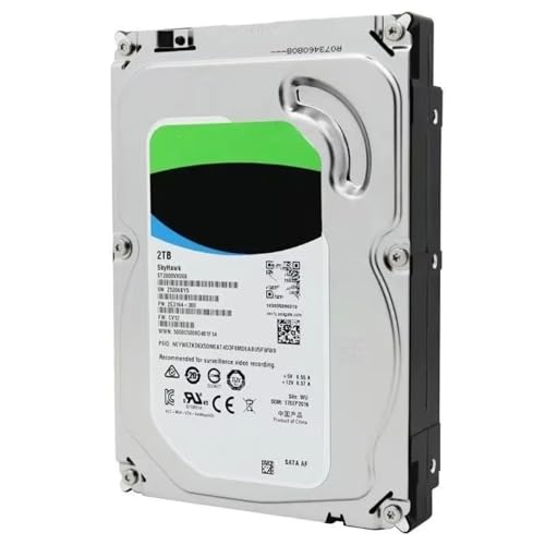JXCHSWOU 500 GB 1T 2T 3T 4T Festplatte HDD 7200 U/min 128 MB Cache SATA III 3,5 Zoll Desktop-Server-Überwachungsfestplatte(2TB) von JXCHSWOU