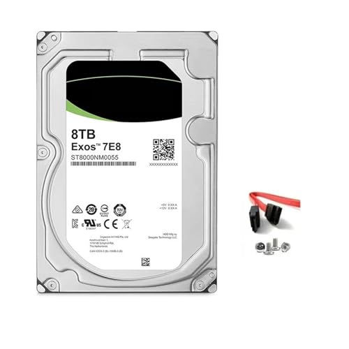 JXCHSWOU 8TB Festplatte ST8000NM0055 Enterprise-Kapazität 3,5-Zoll-HDD 7200 U/min SATA 6 Gbit/s 256 MB Cache Interne Festplatte JXCHSWOU 8TB Festplatte ST8000NM0055 Enterprise-Kapazität 3,5-Zoll-HDD 7200 U/min SATA 6 Gbit/s 256 MB Cache Interne Festplatte von JXCHSWOU