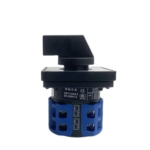 Wahlschalter Drehschalter Hochspannung 20A 2 Pole 3 Position Elektrischer Umschalter LW26-20D0401/2 Wahlschalter Drehschalter Hochspannung 20A 2 Pole 3 Position Elektrischer Umschalter LW26-20D0401/2 von JXCHSWOU