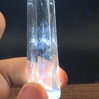 Blauer Engel Feder Quarz Pointer, Blauer Nadel Kristall Turm, Glück Und Verbessern, Kommunikation, Jxcrystal von JXCrystal