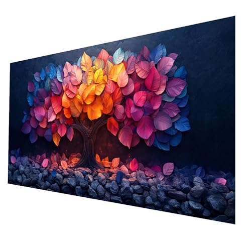 5D Diamond Painting Erwachsene, Diamant Malen Nach Zahlen Baum mit Diamond Painting Zubehör Set Landschaft, Vollbohrer leinwand Malen 50x100cm, Diamant Cross Stitch Bastelset Erwachsene JXL-5285 5D Diamond Painting Erwachsene, Diamant Malen Nach Zahlen Baum mit Diamond Painting Zubehör Set Landschaft, Vollbohrer leinwand Malen 50x100cm, Diamant Cross Stitch Bastelset Erwachsene JXL-5285 von JXLEULIN