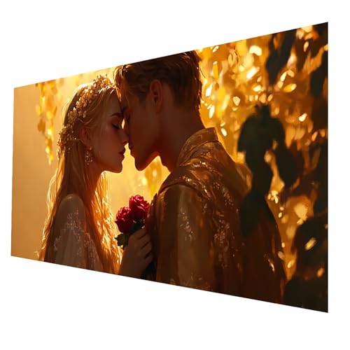 5D Diamond Painting Erwachsene, Diamant Malen Nach Zahlen Paar mit Diamond Painting Zubehör Set Blume, Vollbohrer leinwand Malen 30 x 60 CM, Diamant Cross Stitch Bastelset Erwachsene JXL-7502 5D Diamond Painting Erwachsene, Diamant Malen Nach Zahlen Paar mit Diamond Painting Zubehör Set Blume, Vollbohrer leinwand Malen 30 x 60 CM, Diamant Cross Stitch Bastelset Erwachsene JXL-7502 von JXLEULIN