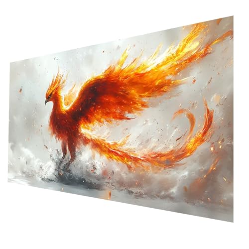 5D Diamond Painting Erwachsene, Diamant Malen Nach Zahlen Phönix mit Diamond Painting Zubehör Set Landschaft, Vollbohrer leinwand Malen 80x160CM, Diamant Cross Stitch Bastelset Erwachsene JXL-5648 5D Diamond Painting Erwachsene, Diamant Malen Nach Zahlen Phönix mit Diamond Painting Zubehör Set Landschaft, Vollbohrer leinwand Malen 80x160CM, Diamant Cross Stitch Bastelset Erwachsene JXL-5648 von JXLEULIN