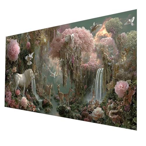 5D Diamond Painting Erwachsene, Diamant Malen Nach Zahlen Tier mit Diamond Painting Zubehör Set Abstrakt, Vollbohrer leinwand Malen 70 x 140 CM, Diamant Cross Stitch Bastelset Erwachsene JXL-2147 5D Diamond Painting Erwachsene, Diamant Malen Nach Zahlen Tier mit Diamond Painting Zubehör Set Abstrakt, Vollbohrer leinwand Malen 70 x 140 CM, Diamant Cross Stitch Bastelset Erwachsene JXL-2147 von JXLEULIN
