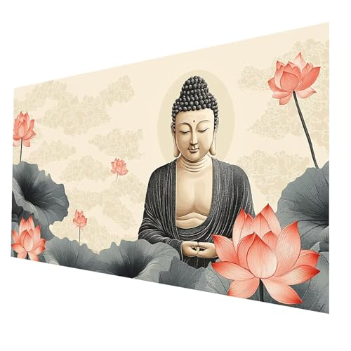 5D Diamond Painting Erwachsene, Diamant Malen Nach Zahlen Zen mit Diamond Painting Zubehör Set Blume, Vollbohrer leinwand Malen 70 x 140 cm, Diamant Cross Stitch Bastelset Erwachsene JXL-7147 von JXLEULIN