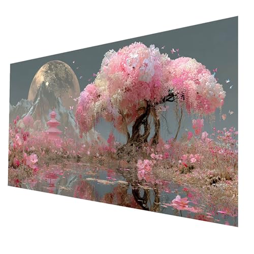 Diamond Painting kinder Abstrakt Diamond Painting 90x180 CM, DIY Crystal art Cross Stickerei Basteln Erwachsene Landschaft, 5D Diamant Malen Nach Zahlen Erwachsene, Geschenke für Frauen JXL-4879 von JXLEULIN