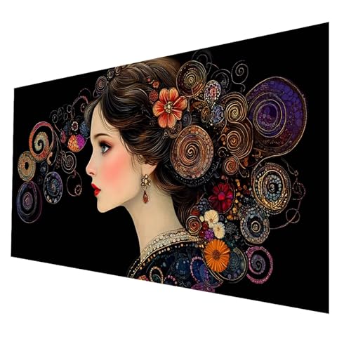 Diamond Painting kinder Frau Diamond Painting 80x160 cm, DIY Crystal art Cross Stickerei Basteln Erwachsene Abstrakt, 5D Diamant Malen Nach Zahlen Erwachsene, Geschenke für Frauen Wanddekor JXL-6998 von JXLEULIN