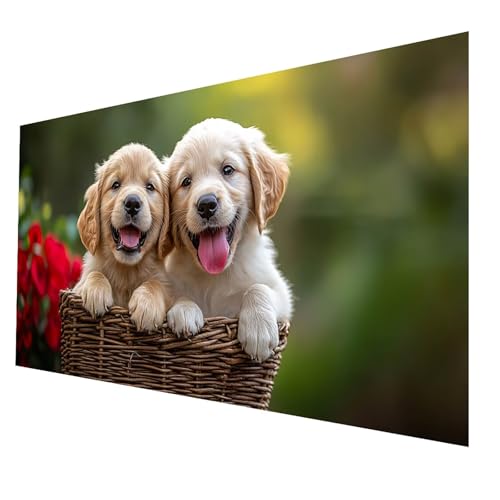 Diamond Painting kinder Hund Diamond Painting 30x60 CM, DIY Crystal art Cross Stickerei Basteln Erwachsene Landschaft, 5D Diamant Malen Nach Zahlen Erwachsene, Geschenke für Frauen Wanddekor JXL-7752 Diamond Painting kinder Hund Diamond Painting 30x60 CM, DIY Crystal art Cross Stickerei Basteln Erwachsene Landschaft, 5D Diamant Malen Nach Zahlen Erwachsene, Geschenke für Frauen Wanddekor JXL-7752 von JXLEULIN