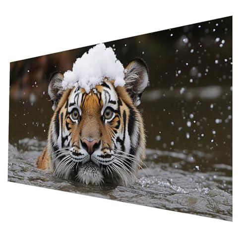 Diamond Painting kinder Tiger Diamond Painting 100 x 200cm, DIY Crystal art Cross Stickerei Basteln Erwachsene Winter, 5D Diamant Malen Nach Zahlen Erwachsene, Geschenke für Frauen Wanddekor JXL-6100 Diamond Painting kinder Tiger Diamond Painting 100 x 200cm, DIY Crystal art Cross Stickerei Basteln Erwachsene Winter, 5D Diamant Malen Nach Zahlen Erwachsene, Geschenke für Frauen Wanddekor JXL-6100 von JXLEULIN