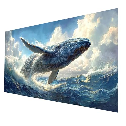 Diamond Painting kinder Wal Diamond Painting 40x80 cm, DIY Crystal art Cross Stickerei Basteln Erwachsene Tier, 5D Diamant Malen Nach Zahlen Erwachsene, Home Wanddekor, Geschenke für Frauen JXL-4674 von JXLEULIN
