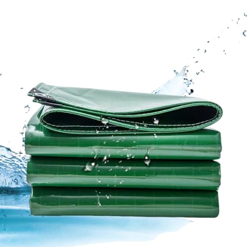 JXLQFA PVC Plane, 4.5x5.5 m Meterware Plane Premium Abdeckplane Gewebeplane Schutzplane hochwertig matt JXL11, Grün JXLQFA PVC Plane, 4.5x5.5 m Meterware Plane Premium Abdeckplane Gewebeplane Schutzplane hochwertig matt JXL11, Grün von JXLQFA