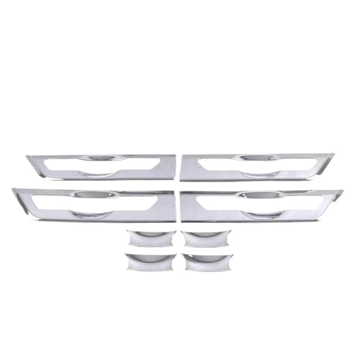 Auto-Außentürgriff Autotürgriff-Schalenabdeckung ABS-Aufkleber Kratzfeste Zierleiste Zubehör Dekoration Außenteile/Passend for Kia Carnival KA4 2022 Auto Außentürgriff Fahrertür(Door bowl silver) Auto-Außentürgriff Autotürgriff-Schalenabdeckung ABS-Aufkleber Kratzfeste Zierleiste Zubehör Dekoration Außenteile/Passend for Kia Carnival KA4 2022 Auto Außentürgriff Fahrertür(Door bowl silver) von JXMFKBB