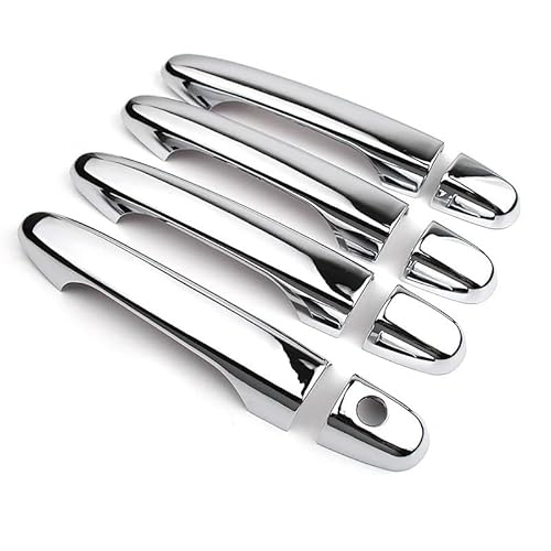 Auto-Außentürgriff Türgriffblenden in glänzendem Schwarzchrom for Autos, Dekorleisten, Styling-Zubehör, passend for Civic 2012 2013 2014 2015 2016 Auto Außentürgriff Fahrertür(Silver 0 button) Auto-Außentürgriff Türgriffblenden in glänzendem Schwarzchrom for Autos, Dekorleisten, Styling-Zubehör, passend for Civic 2012 2013 2014 2015 2016 Auto Außentürgriff Fahrertür(Silver 0 button) von JXMFKBB