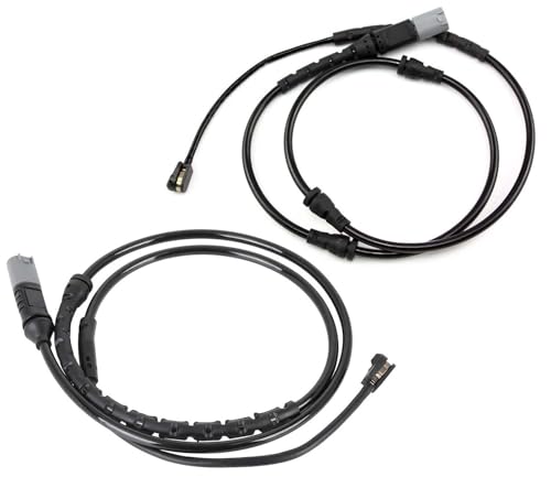 Bremsbelagverschleißsensor 34356792568 Bremsbelagverschleißsensor vorne + 34356792571 Bremsbelagverschleißsensor hinten (2 Stück vorne + hinten) Bremsbelagdickensensor von JXMFKBB