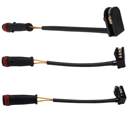 Bremsbelagverschleißsensor Bremsbelagverschleißsensor OE 2E0906206G Vorne Hinten Scheibenbremsbelagverschleißanzeige Sensor/Passend for Mercedes S-KLASSE W220 Sprinter 906 VIANO Bremsbelagdickensens von JXMFKBB