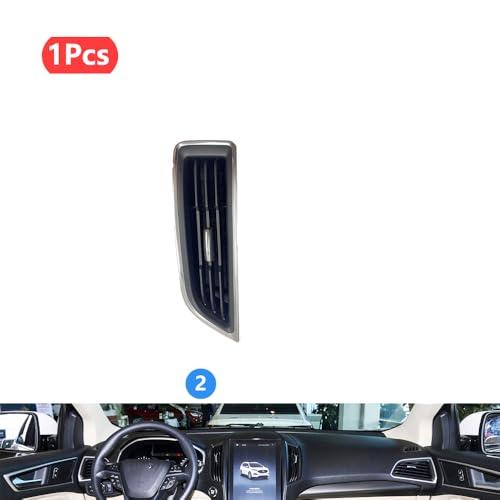 Entlüftungslamellen / -flügel Klimaanlage Outlet Dashboard Vent abtauung Düse/Fit for Ford EDGE 2015 2016 2017 2018 ET4BR045G51 EM2B19C696 Entlüftungsgitter(Middle Left 1pcs) von JXMFKBB