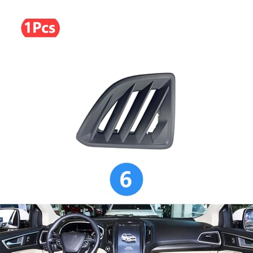 Entlüftungslamellen / -flügel Klimaanlage Outlet Dashboard Vent abtauung Düse/Fit for Ford EDGE 2015 2016 2017 2018 ET4BR045G51 EM2B19C696 Entlüftungsgitter(Small Right 1pcs) von JXMFKBB