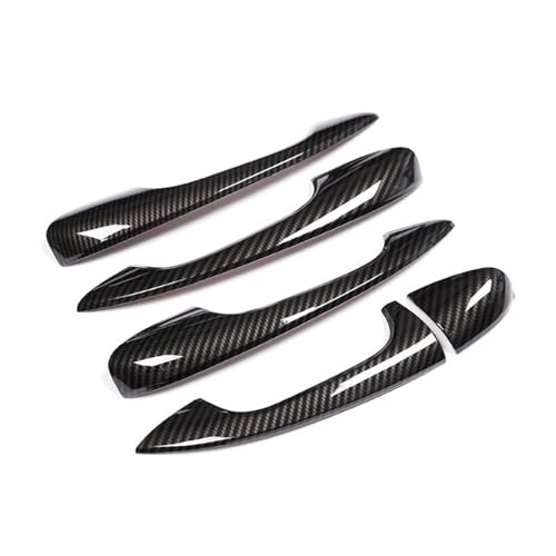 shunvcw Auto-Außentürgriff/Passend for Mercedes Benz CE GLC Klasse W205 W213 X253 2017 2018, Auto-Türgriff-Zug/Türschalenabdeckung mit Carbon-Textur Auto Außentürgriff Fahrertür(Handle Carbon style) von JXMFKBB