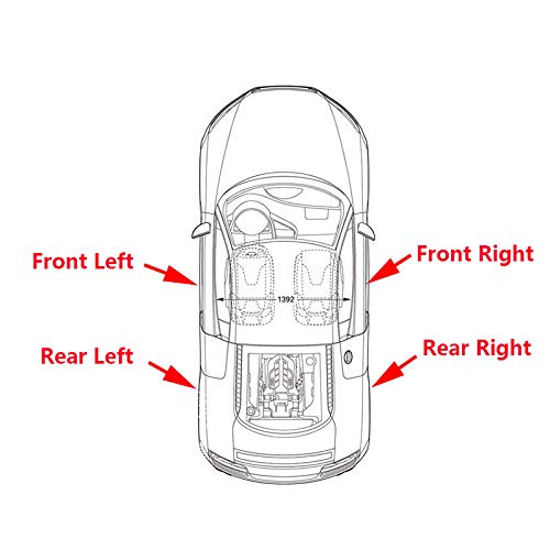 shunvcw Auto-Außentürgriff/Passend for Mercedes-Benz S-Klasse W221 S300 S350L S500 S600 2006-2013 Außentürgriffe Keyless Go Auto Außentürgriff Fahrertür(1 PCS Front Left) von JXMFKBB