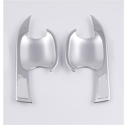 shunvcw Auto-Außentürgriff/Passend for Volvo XC60 2018, 4 x Außen Chrom Auto Seitentürgriff Schüssel Zieraufkleber Dekoration Auto Außentürgriff Fahrertür(Black) von JXMFKBB