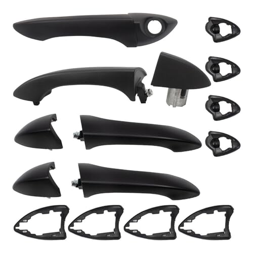 shunvcw Auto-Außentürgriff 1 SATZ/Passend for BMW E53 X5 Außentürgriffe an allen Seiten/Passend for BMW E53 X5 51218243617 51218243621 51218243625 51218243618 51218243626 Auto Außentürgriff Fahrertür von JXMFKBB