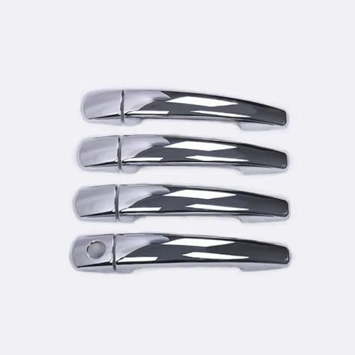 shunvcw Auto-Außentürgriff Chrom-Türgriffabdeckung, Verkleidungssatz, Zubehör, Aufkleber, Auto-Styling, passend for Citroen C4, passend for Picasso 2006–2013 Auto Außentürgriff Fahrertür von JXMFKBB
