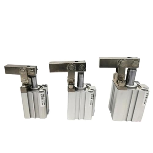 JXQMPOTN Nichtmagnetischer Stangenzylinder der ALC-Serie ALC-25/32 Drehzylinder mit pneumatischer Klemmung ALC-40 Hub 25 32 40(ALC-40) von JXQMPOTN