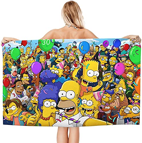 Strandtuch Kinder Mädchen Jungen Sonne,The Sio/ns Strandtuch, Mikrofaser-Strandtuch 70 X 140 cm, Strand Und Pool (A02,100x200cm) von JXSMYT