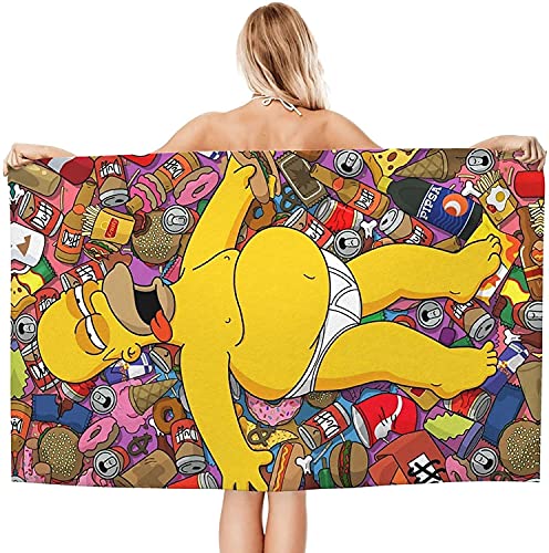 Strandtuch Kinder Mädchen Jungen Sonne,The Sio/ns Strandtuch, Mikrofaser-Strandtuch 70 X 140 cm, Strand Und Pool (A04,100x200cm) von JXSMYT