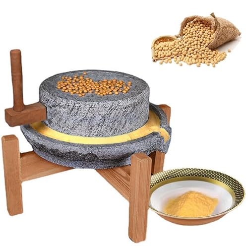 Steinmühle Mühle/Handgefertigte Steinmühle/Mühle,Getreidemühle Mühle für Getreide, Handgefertigte Haushalt Handmühle für Getreide, Bohnen und Gerste Steinmühle Mühle/Handgefertigte Steinmühle/Mühle,Getreidemühle Mühle für Getreide, Handgefertigte Haushalt Handmühle für Getreide, Bohnen und Gerste von JXUANMM