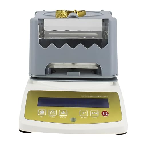 Testeur de pureté d'or électronique numérique, détecteur de teneur en or, testeur de valeur K de l'or, densimètre d'or et d'argent, résolution 0,001g/cm³,XF-600K-WithoutPrinter Testeur de pureté d'or électronique numérique, détecteur de teneur en or, testeur de valeur K de l'or, densimètre d'or et d'argent, résolution 0,001g/cm³,XF-600K-WithoutPrinter von JXUANMM