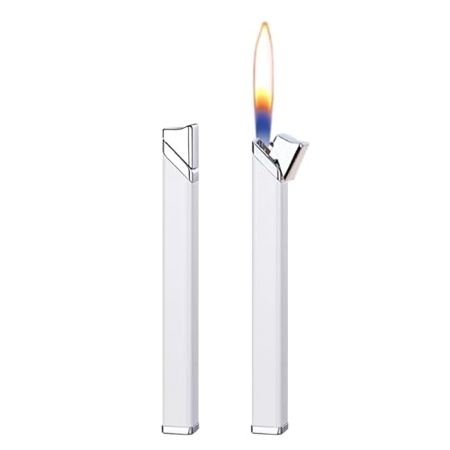 Zweierpack lange Feuerzeuge mit Farbverlauf, Feuerzeuge mit weicher Flamme, for Zünden drücken, nachfüllbare Butanfeuerzeuge, einstellbare Flamme, geeignet for Kerzen, Camping, Geschenke for Männer un Zweierpack lange Feuerzeuge mit Farbverlauf, Feuerzeuge mit weicher Flamme, for Zünden drücken, nachfüllbare Butanfeuerzeuge, einstellbare Flamme, geeignet for Kerzen, Camping, Geschenke for Männer un von JXUFGYES