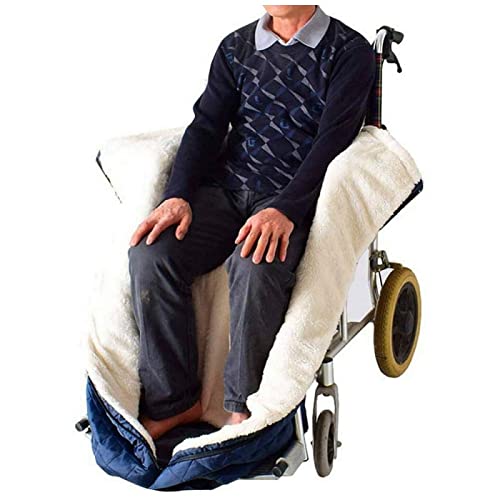 JXWANG Rollstuhldecke Winter Erwachsene, KäLteschutz Beindecke Rollstuhl Erwachsene, Leicht Anzubringende Rollstuhldecke Rollstuhldecke Winter Erwachsene von JXWANG