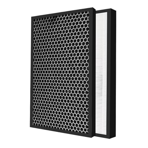 465 X 220 X 50 Mm, Luftreiniger H13 HEPA-Filter Aktivkohle, Kompatibel For Panasonic, F-VXD50R F-PXh50c F-PXC50C F-VXD50C Luftreinigerteile von JXWPOCGH