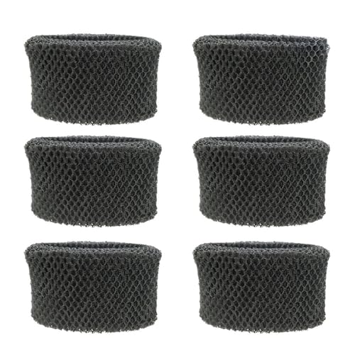 6 Stück, Luftbefeuchterfilter Schwarz, Filtert Kalk, Kompatibel For Philips,HU4801 HU4803 HU4802 HU4811 Zubehör Ersatz von JXWPOCGH